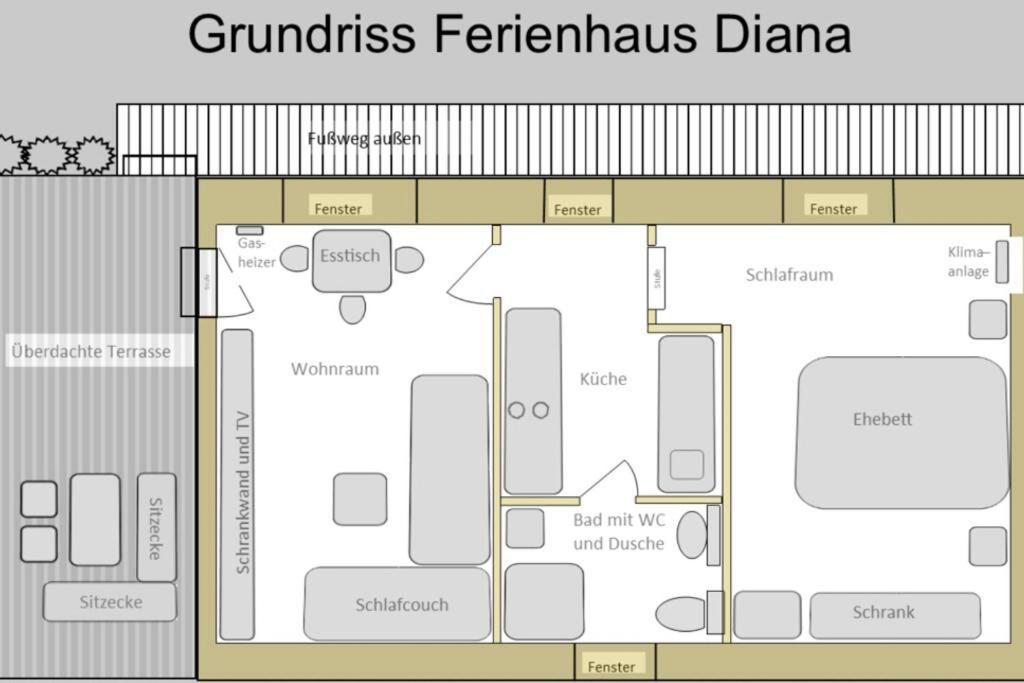 Ferienhaus Diana Im Harz Mansfeld 外观 照片
